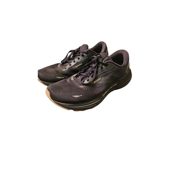 Brooks Adrenaline GTS 23 Mens 11 D‎ Shoes Black Running Sneaker Gym 1103911D056